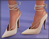 $ Braided Pumps IVORY