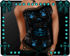 :Skull Teal Corset: