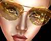 Translucid gold glasses 
