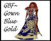 GBF~ Gown Blue Gold
