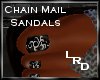 {LR}Chain Mail Sandals