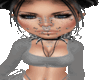 Grey Crop Top