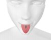 Pierced tongue