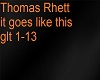 thomas rhett  like this