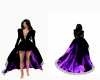 purple flame dress