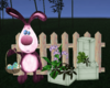 DW EASTER BUNNY FENCE
