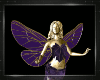 FAIRY STATUE 3 GOLD FLY