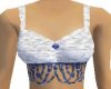 Blue Bling Top