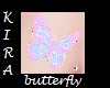 Butterfly abdomen