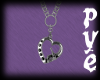 {Pye}SkullHeart Necklace