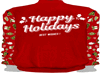 Happy Holidays Red Top