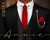 Black Suit - Red Tie GS