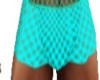 teal fishnet shorts 2