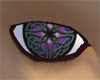 Purple celtic knot eyes