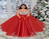Diamond Red Wedding Gown