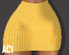 Knitted yello skirt! RLL