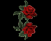 red rose animated