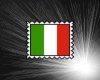 ITALY FLAG STAMP*