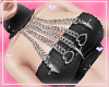 Gothic chains top