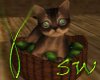 SW~ Animated Brown Cat