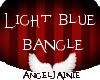 *AJ* Light Blue Bangle