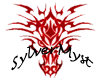 Red Tribal Dragon