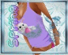 Purple Easter Bunny top