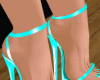 Pac Heels Turquoise