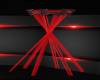 red DJ strobe lights