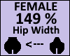 Hip Scaler 149% Female