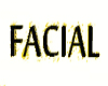 Salon Facial Sign