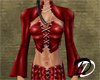 Stitched Shrug (red)