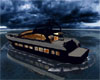 Navy Blue Yacht Animated