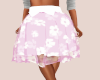 50s Pink Daisy Skirt