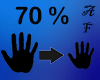 (AF) Hand Scaler 70% M/F