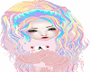 Rainbow Pastel Doll Hair