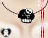 [NP]skull cupcake black