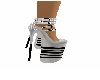 white/blk heels