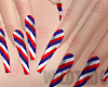 Bimbo Patriotic Nails