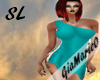 g;teal Silky/Lace slim