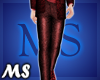 MS Smooth Pants Red