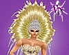 (VN) Gold Showgirl Headp