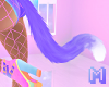 🅜 CANDY: lilac tail