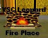 VSC A leopard Fire place