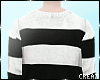 !C# Striped Sweater