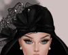 E* Black Elegant Hat