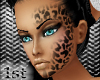 leopard face tattoo