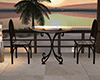 romantic beach table