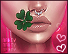 Lucky Clover in Mouth
