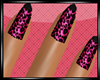 |Pink Cheetah Nails|